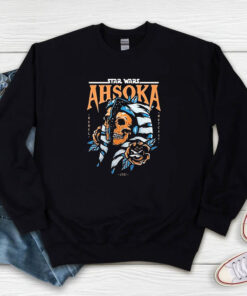 Star Wars Ahsoka Tano Skull Rebel Outcast Jedi Sweatshirt