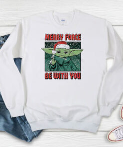 Star Wars Merry Force Baby Yoda Sweatshirt