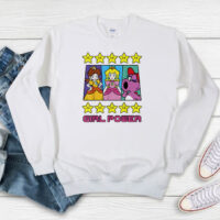 Super Mario Daisy Peach Birdo Girl Power Sweatshirt