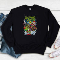 Super Mario Heavy Metal Santa Sweatshirt