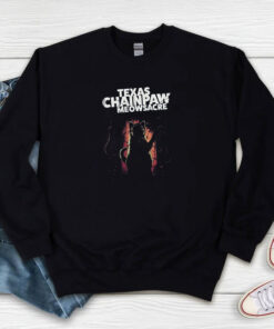 Texas Chainsaw Massacre Texas Chainsaw Parody Sweatshirt