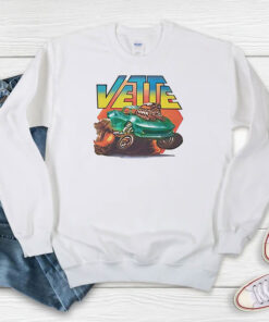 That 70s Show Kelso Rainbow Lined Corvette Ringer Sweatshirt