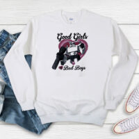 Transformer Good Girl Love Bad Boys Sweatshirt