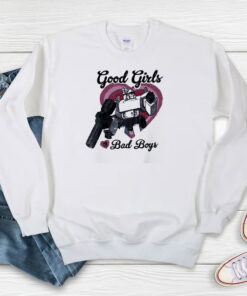 Transformer Good Girl Love Bad Boys Sweatshirt