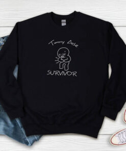 Tummy Ache Survivor Funny Stomach Sweatshirt