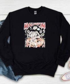 Vintage 1985 Skeleton Halloween Sweatshirt