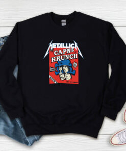 Vintage 1989 Metallica Cap'n Krunch Crew Sweatshirt