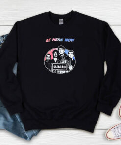 Vintage Album Be Here Now Oasis Sweatshirt