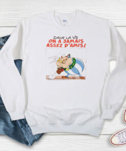 Vintage Asterix & Obelix On A Jamais Assez D'amis Sweatshirt