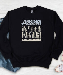Vintage Band Asking Alexandria Tour Sweatshirt