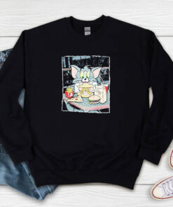 Vintage Cartoon Tom and Jerry Sweatshirt