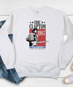 Vintage Eric Clapton San Francisco California Sweatshirt