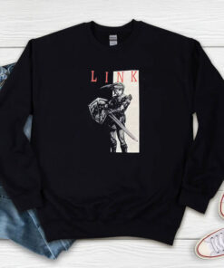 Vintage LINK Character The Legend Zelda PlayStation Sweatshirt
