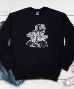 Vintage Looney Tunes Bugs Bunny Iced Out Sweatshirt