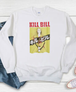Vintage Movies Japanese Kill Bill Sweatshirt