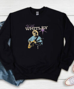 Vintage Purple Guitar Keith Whitley Sweatshirt