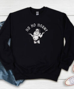 Vintage Santa Claus Ho Ho Horny Sweatshirt