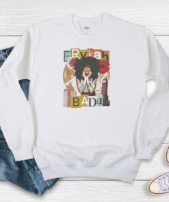 Vintage Tour Music Erykah Badu Sweatshirt