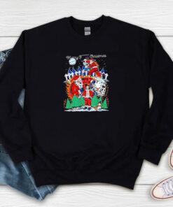 Violent Santa Merry Christmas Sweatshirt