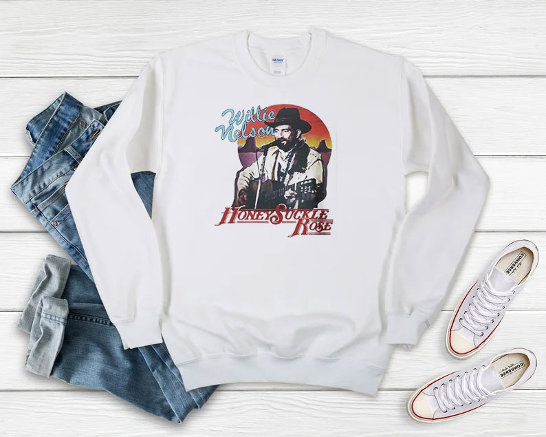 Willie Nelson Honeysuckle Rose Sweatshirt 510x408 image Willie Nelson Honeysuckle Rose Sweatshirt 510x408 Willie Nelson Honeysuckle Rose Sweatshirt