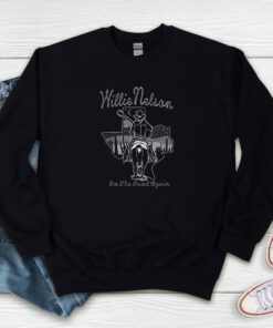 Willie Nelson On The Road Again Sweatshirt