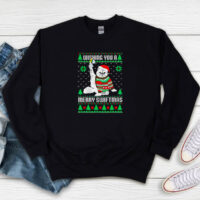 Wishing you A Merry Swiftmas Ugly Christmas Sweatshirt
