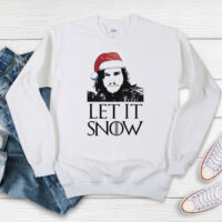 Xmas Let it Snow Funny Christmas Sweatshirt