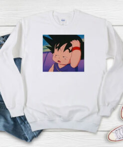 Young Sleepy Goku Dragon Ball Sweatshirt