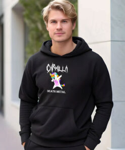 Dabbing Unicorn Carmilla Death Metal Hoodie