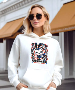 Funny Oswald the Lucky Rabbit Graphic Hoodie