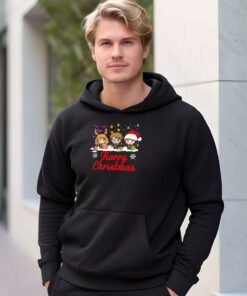 Harry Potter Happy Christmas Cartoon Hoodie