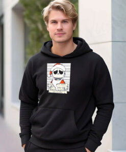 Jack Skellington And Santa Claus Christmas Dept Hoodie