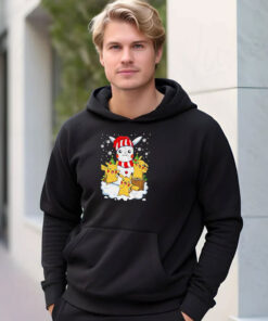 Merry Christmas Santa Pikachu Mashup Hoodie