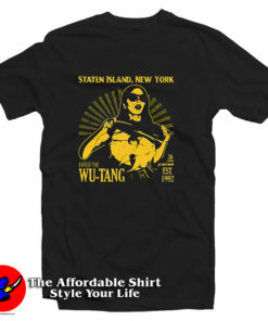 Wu Tang Clan Staten Island Enter T Shirt