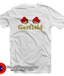 Angry Birds Garfield T Shirt