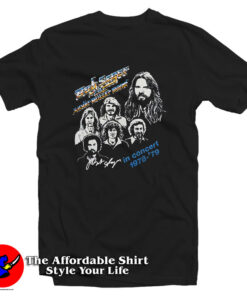 BOB SEGER 1978 Tour Black T Shirt