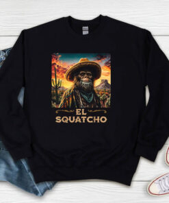 Bigfoot Sasquatch & El Squatcho Sweatshirt