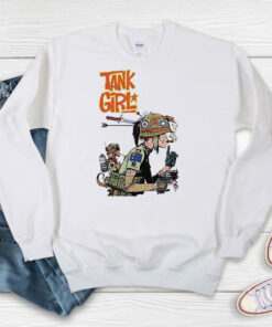 Charlie Don't Surf Tank Girl Sweatshirt