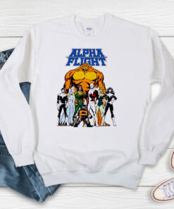Classic Retro Marvel Comics Guardian Puck Sweatshirt