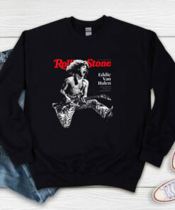 Eddie Van Halen Rolling Stone Sweatshirt