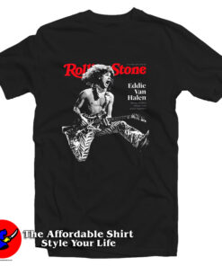 Eddie Van Halen Rolling Stone T Shirt