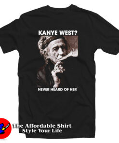 Keith Richards Kanye West T Shirt