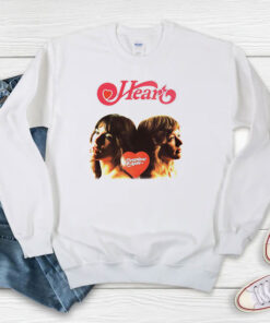 Retro HEART DREAMBOAT ANNIE Heart Band Sweatshirt