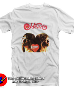 Retro HEART DREAMBOAT ANNIE Heart Band T Shirt