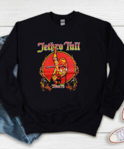 VINTAGE JETHRO TULL TOUR 1975 Sweatshirt