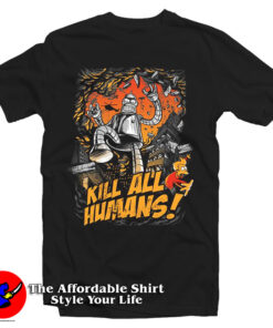 Alien Venom Kill All Humans T Shirt