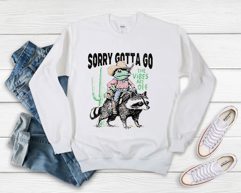 Cowboy Frog Riding Raccoon The Vibes Are Off Weird Sweatshirt 510x408 image Cowboy Frog Riding Raccoon The Vibes Are Off Weird Sweatshirt 510x408 Cowboy Frog Riding Raccoon The Vibes Are Off Weird Sweatshirt
