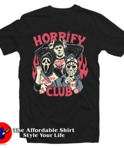 Horrify Club Horror Movies T Shirt