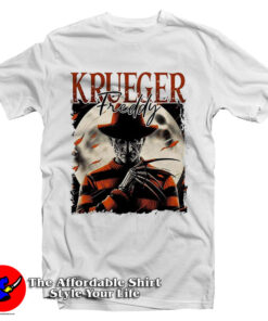 Krueger Freddy Halloween T Shirt