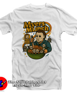 Myers Munch Halloween Horror T Shirt